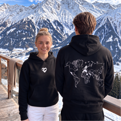 Color your World Hoodie + Textilmarker