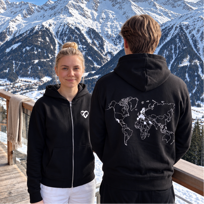 Color your World Zip-Hoodie + Textilmarker