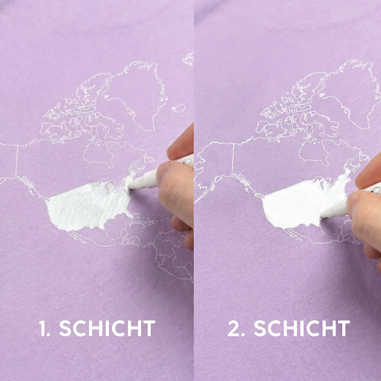 Color your World Shirt + Textilmarker