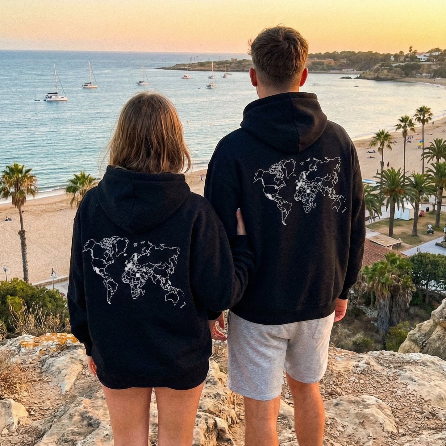 Color your World Hoodie + Textilmarker